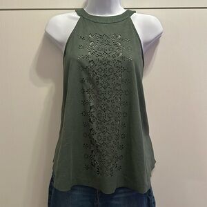 Halter with Cut Out Detail